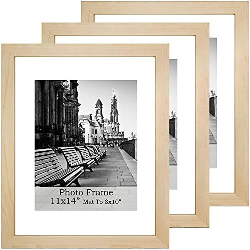 Wocred 3 pack Rustic Picture Frame—11x14, Photo Frame for Wall Mounting Display Horizontally or... | Amazon (CA)