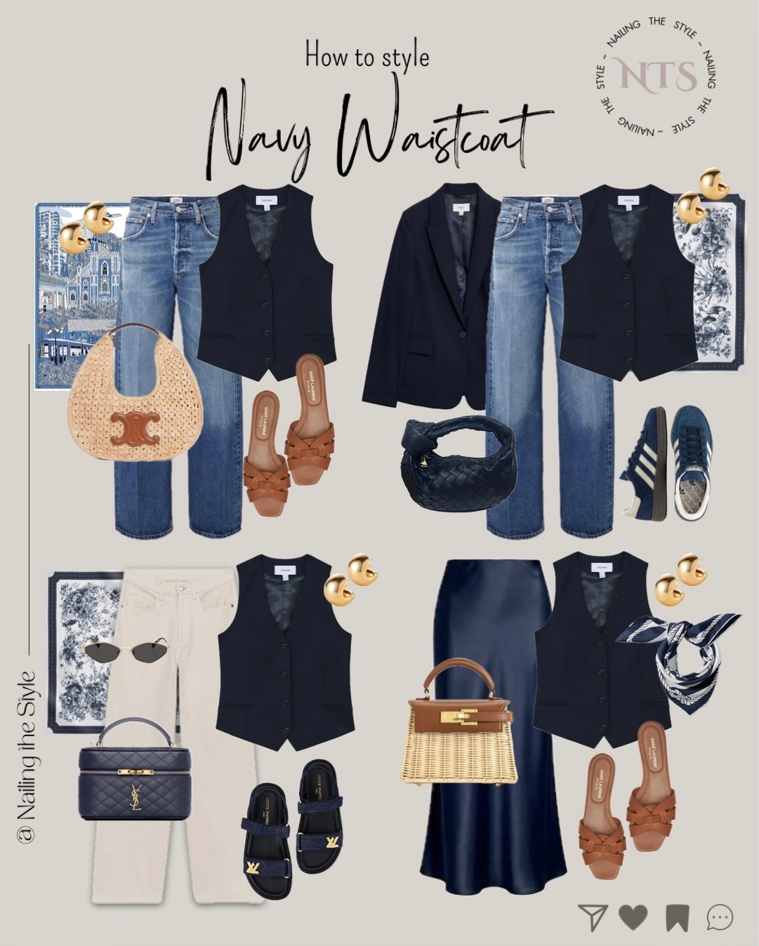 ✨How to Style: Navy Waistcoat✨

#LTKspring #LTKsummer #LTKstyletip