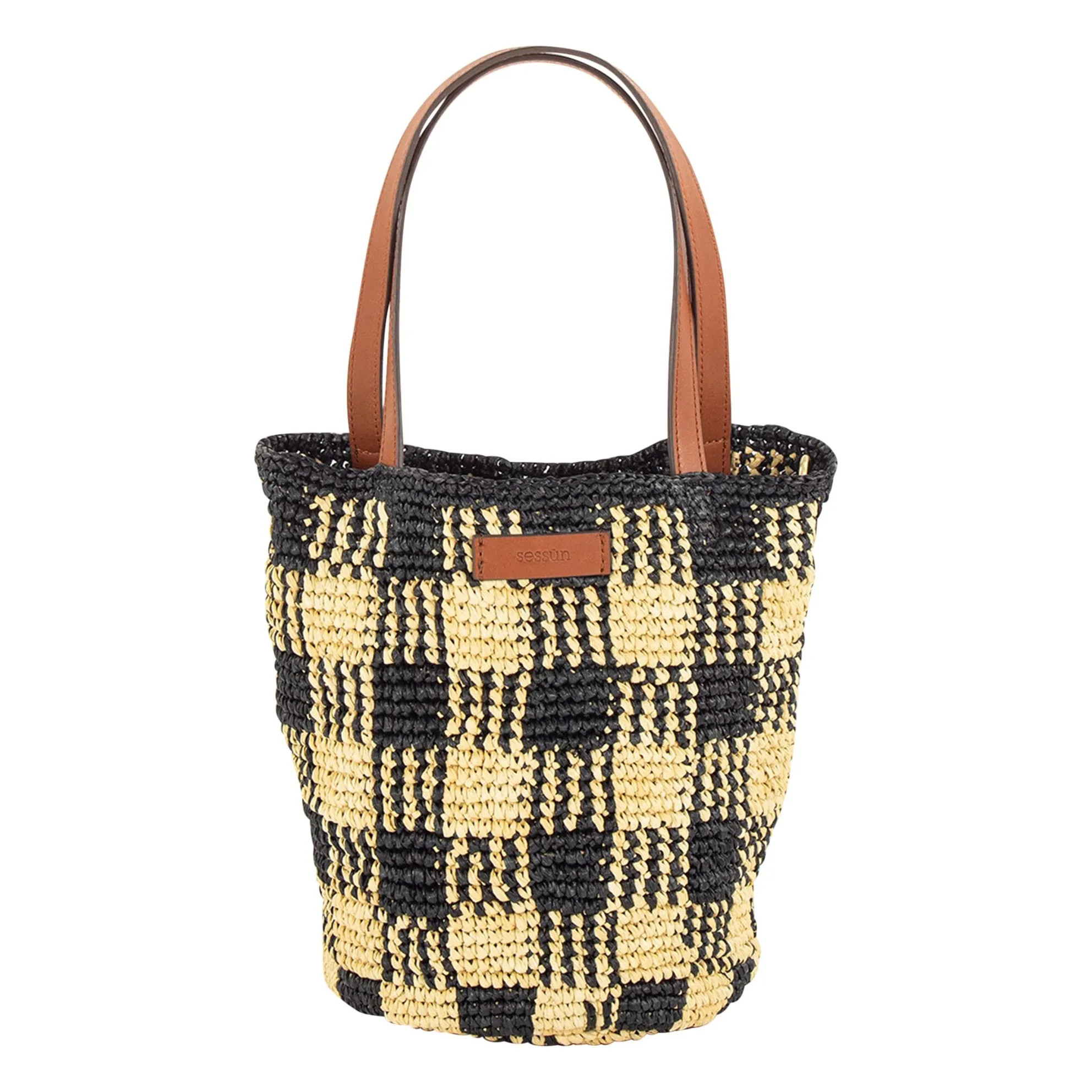 Bag Mimi Tara R Raphia | Black | Smallable