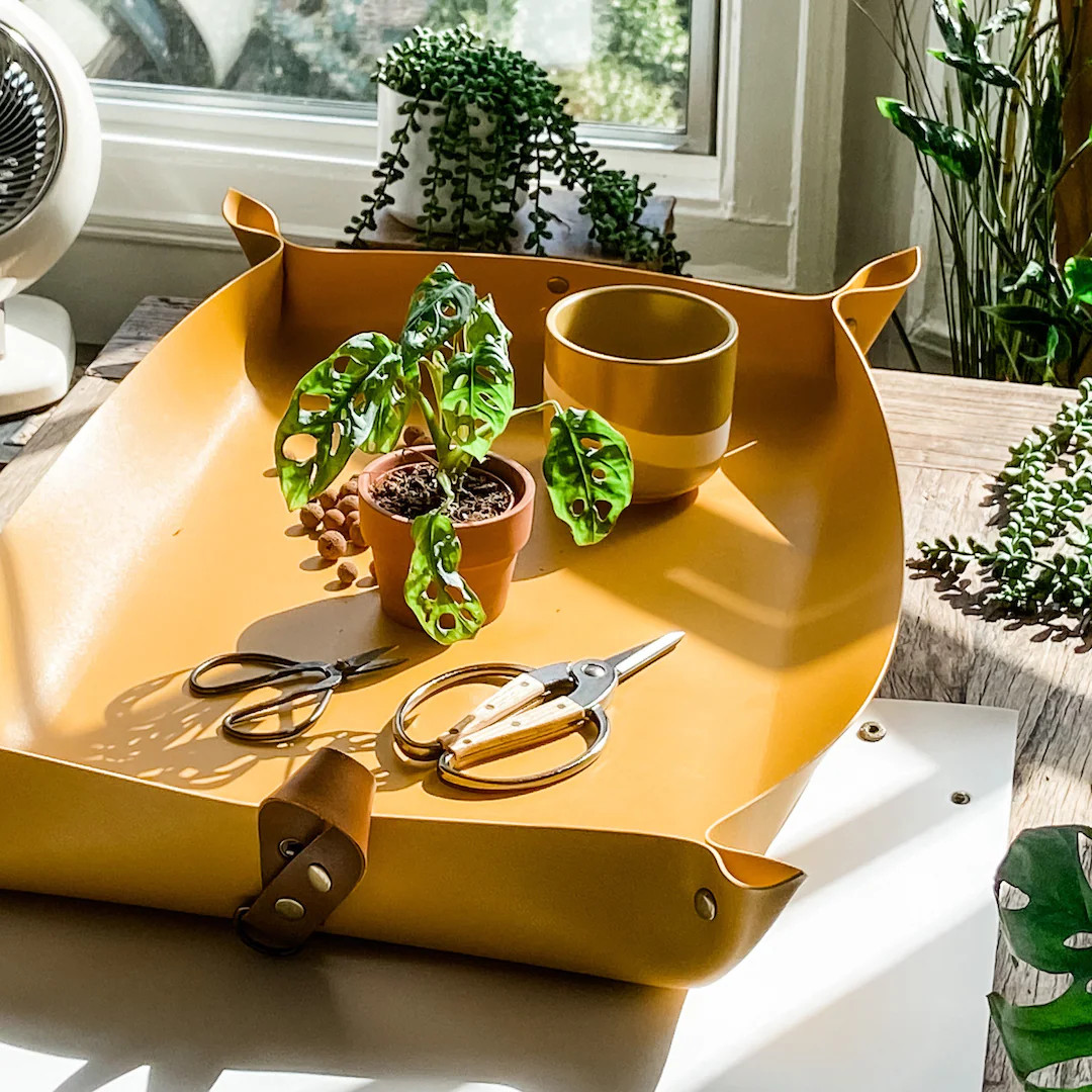 Gardening Plant Potting Mat, Gardening Gift, Indoor Gardening Plant Mat Houseplant Accessory Tool... | Etsy (US)