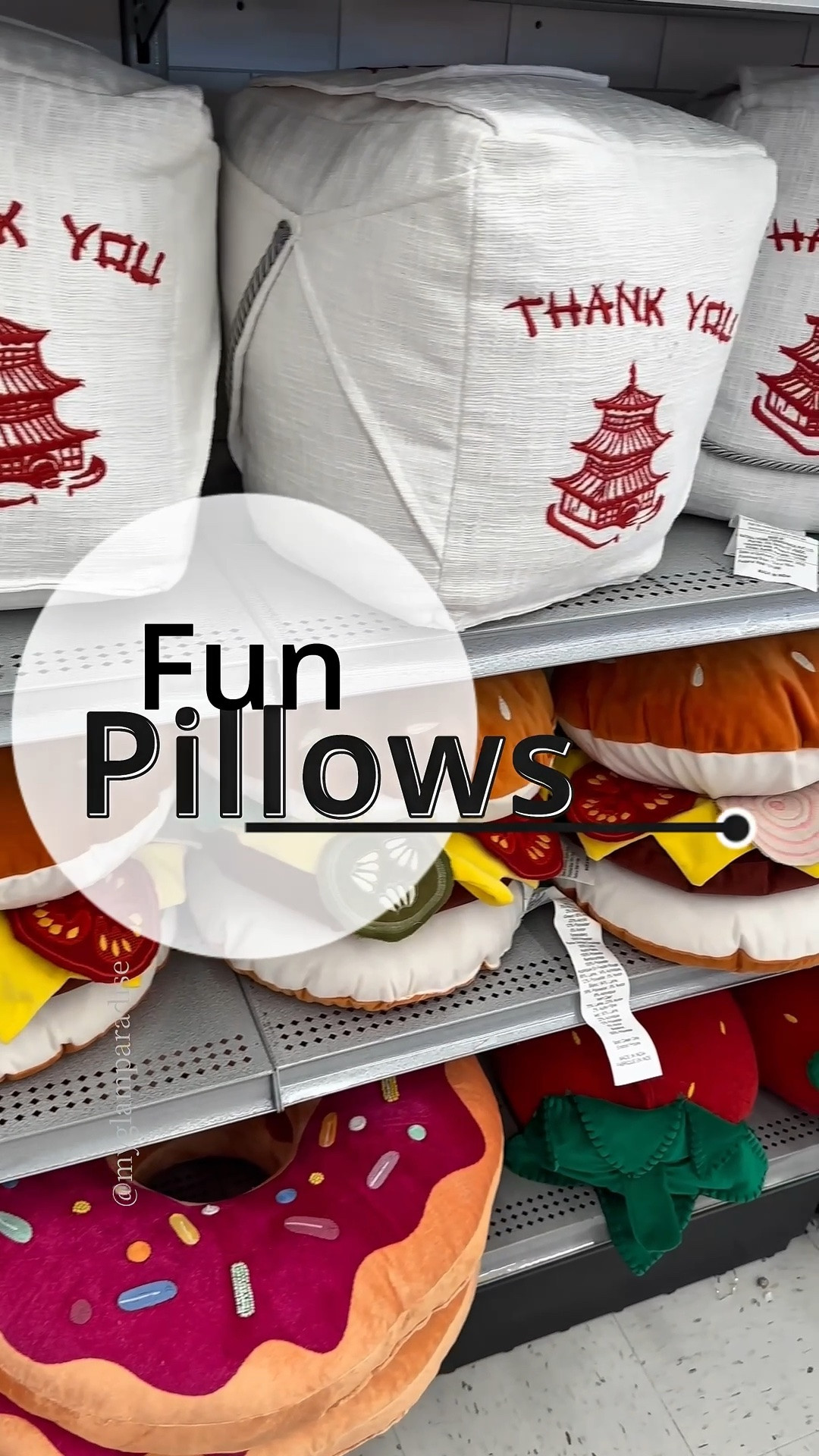 POV: your throw pillows have more personality than most people 🍔🍣🧈🍓🍩
Which one are you bringing home? @Michaels ❤️ #myglamparadise

#LTKSeasonal #LTKHome #LTKfoodie
