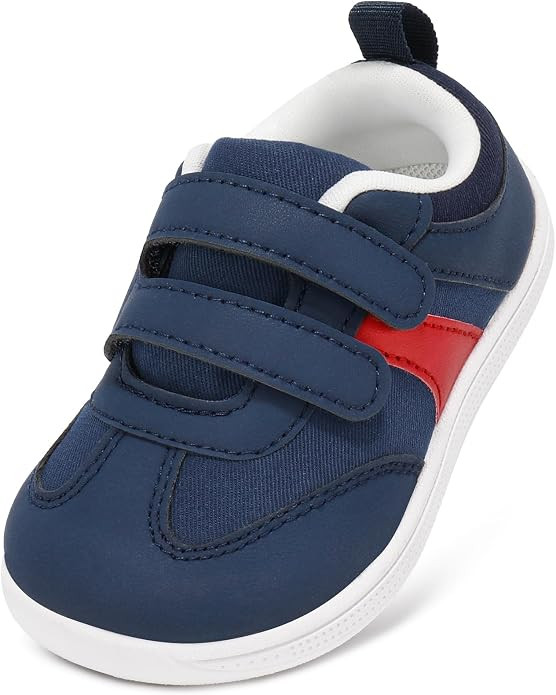 STQ KIDS Toddler Wide Toe Box Barefoot Shoes Boys Girls Sneakers Zero Drop Kid Tennis Running Sho... | Amazon (US)