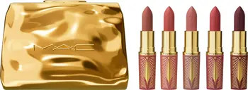 5-Piece Gold Standard MACximal Silky Matte Lipstick Gift Set (Limited Edition) $125 Value | Nordstrom