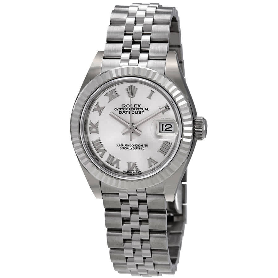 Rolex Lady Datejust Automatic Silver Dial Ladies Jubilee Watch 279174SRJ | Jomashop.com & JomaDeals.com