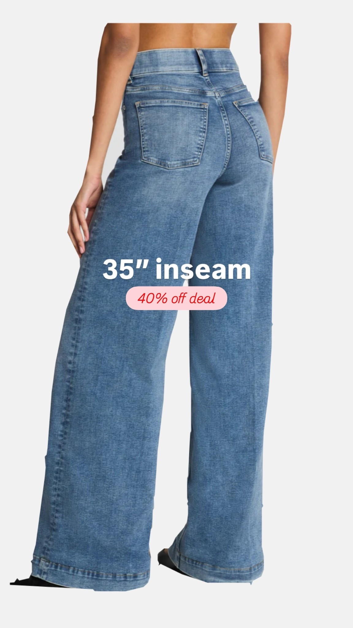 These styles fit true to size

Wide leg jeans, pull on denim , elastic waist

#LTKTall #LTKSaleAlert #LTKSeasonal