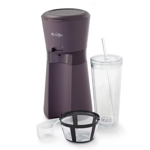 Mr. Coffee Iced Coffee Maker with Reusable Tumbler and Coffee Filter | Target