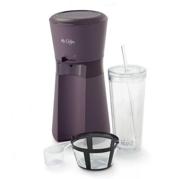 Mr. Coffee Iced Coffee Maker with Reusable Tumbler and Coffee Filter | Target