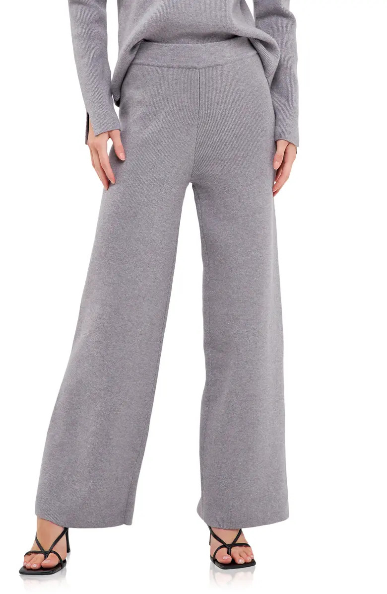 Wide Leg Knit Pants | Nordstrom