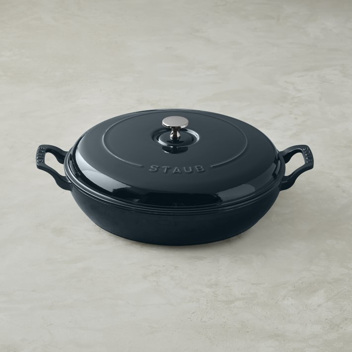 Staub Enameled Cast Iron Braiser, 3 1/2-Qt. | Williams-Sonoma