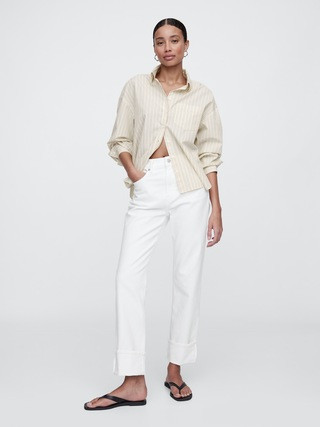 High Rise '90s Straight Jeans | Gap Factory