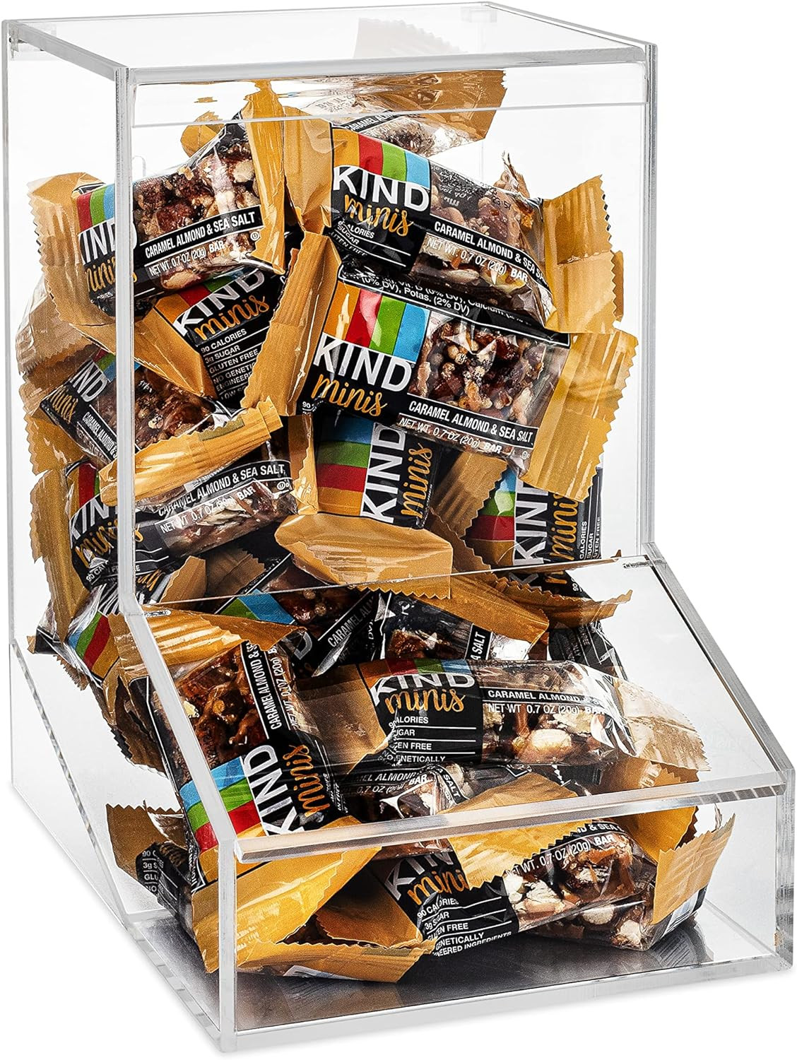 SimplyImagine Acrylic Candy Dish & Treat Organizer Dispenser - Rectangular Non-Porous Acrylic - D... | Amazon (US)