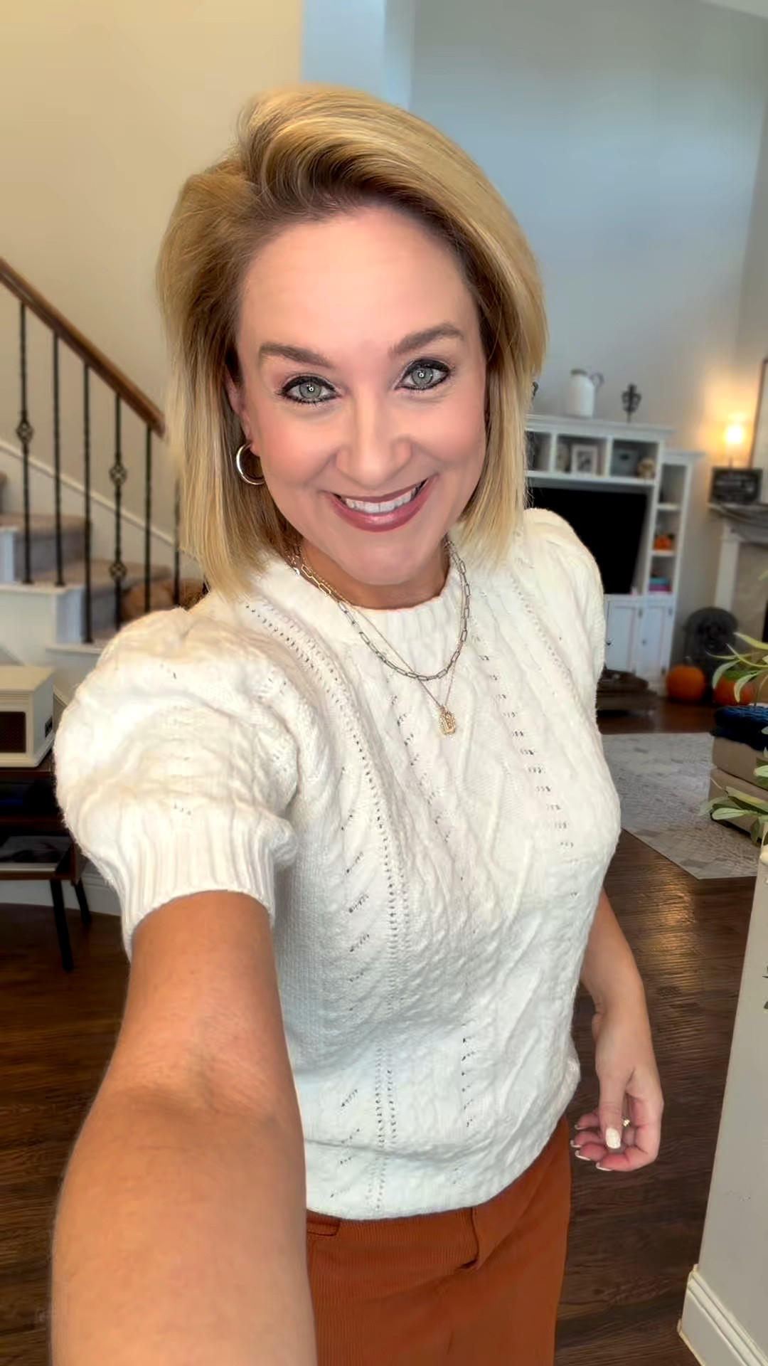 🤎 Turkey Day Outfit for Mom! 🙋🏼‍♀️

Cute soft sweater ✅ 
Stretchy Skirt ✅ 
Comfortable Knee High boots ✅ 
Cozy Jacket (if you don’t live in Texas 😂) ✅ 

#momlife #fashionformom #over40fashion #whattowear #ootd #trending #texasmom #thanksgivingdayoutfit 

#LTKSeasonal #LTKOver40 #LTKHoliday