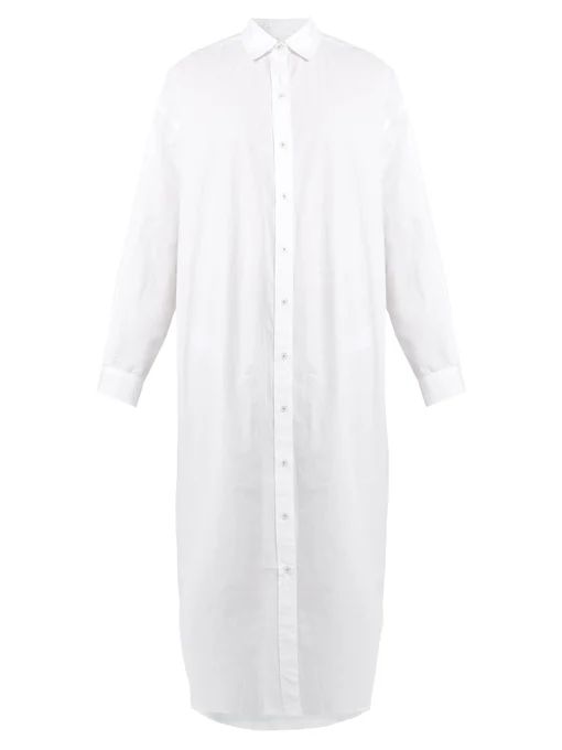 Kamiseta long-sleeved cotton shirtdress | Mes Demoiselles | Matches (US)