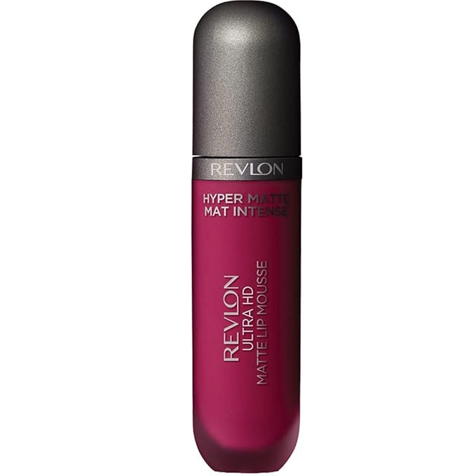 Revlon Liquid Lipstick, Face Makeup, Ultra HD Matte Lip Mousse, Longwear Rich Lip Colors in Plum ... | Amazon (US)