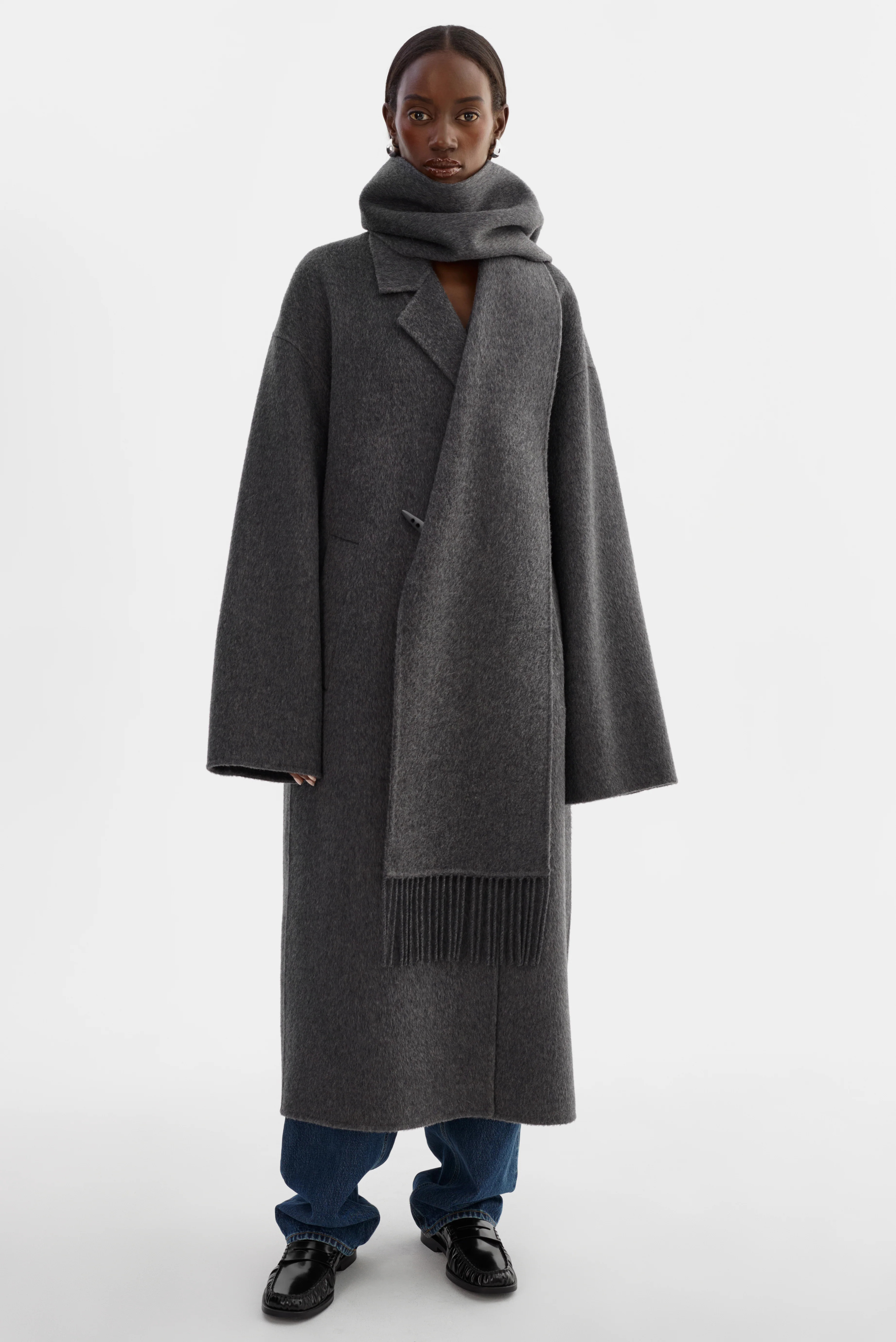 TWILA | Wool Scarf Coat | LAMARQUE