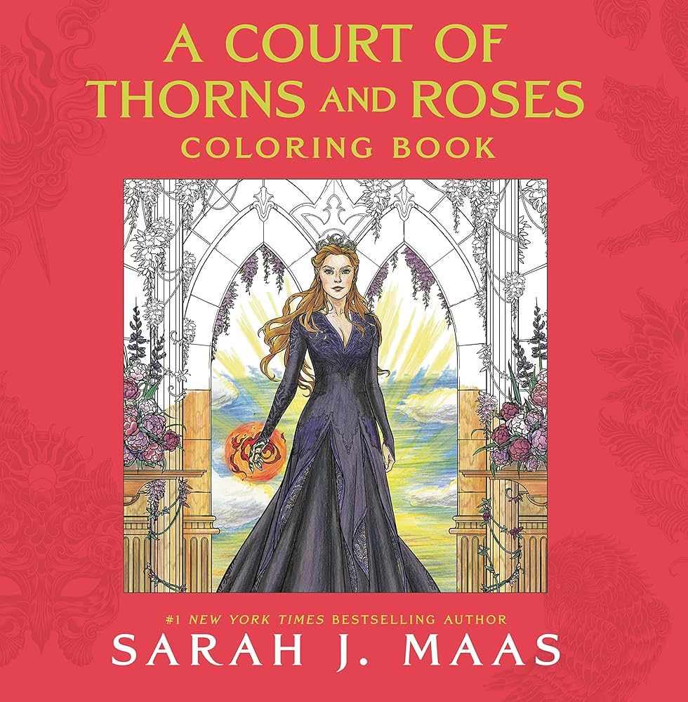 A Court of Thorns and Roses Coloring Book | Amazon (US)