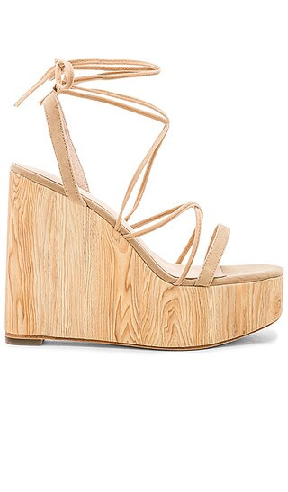 Wren Wedge in Tan | Revolve Clothing (Global)