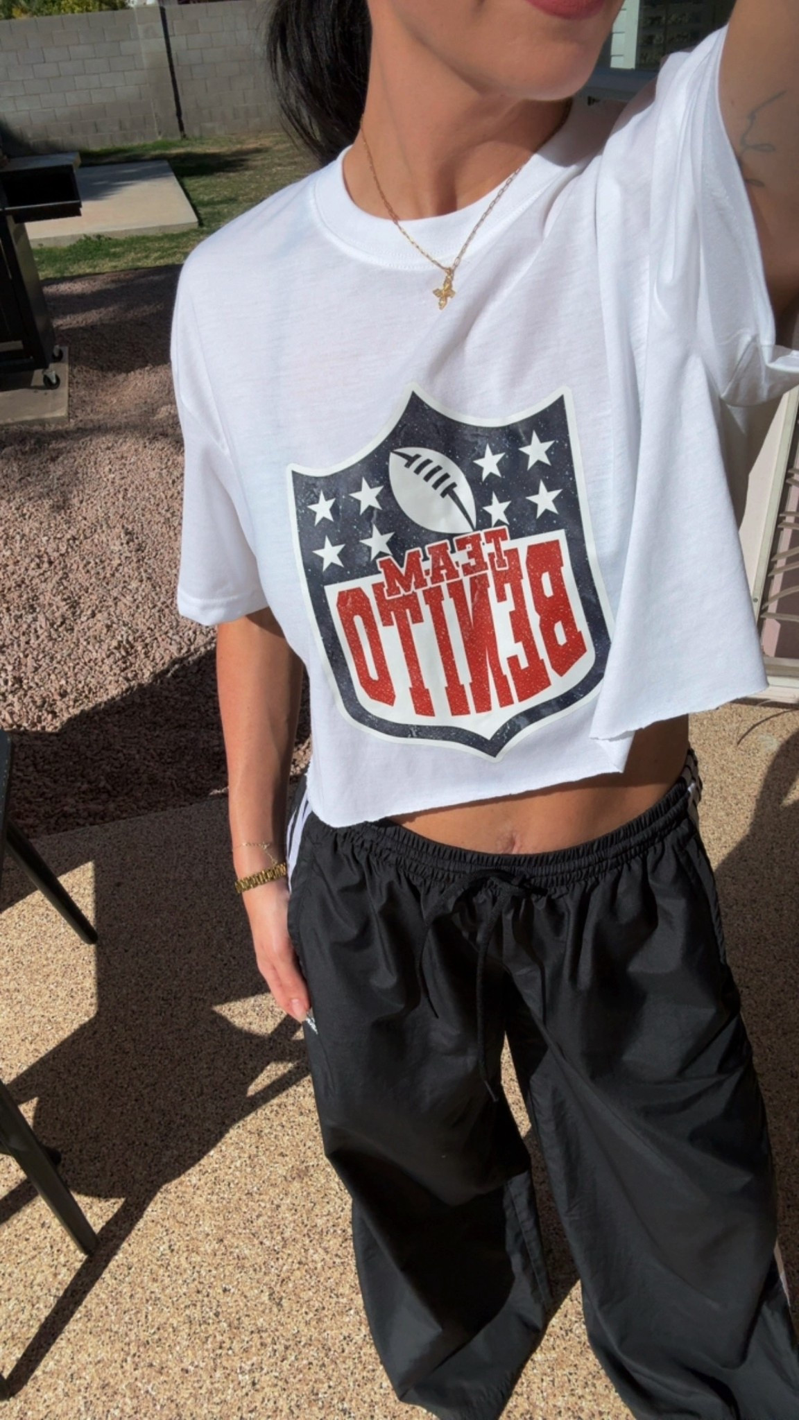 Happy Super Bowl Sunday!!!
Sharing details to my adidas track pants & shirt! Decals can be found on Etsy 

Casual outfit 
Lounge outfit 


#LTKSeasonal #LTKootd #LTKdayinmylife