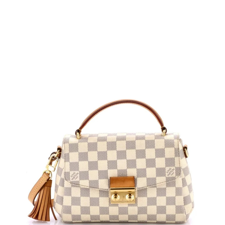 Pre-Owned Louis Vuitton Croisette Handbag Damier By Rebag | Walmart (US)