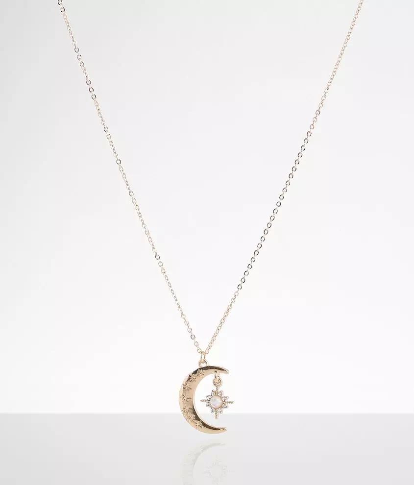 Moon & Star Necklace | Buckle