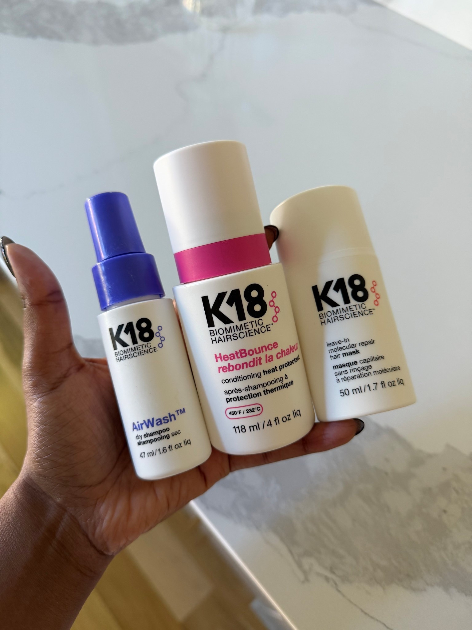 Favorite K18 products! 💜🩷

#LTKBeauty #LTKSeasonal #LTKStyleTip