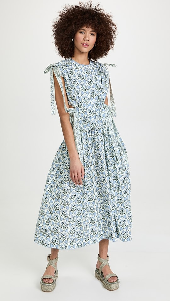 Guaguanco Chan Chan Celeste Midi Dress | Shopbop