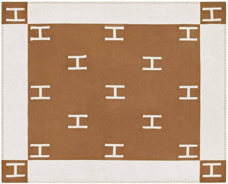 Letter H Throw Blanket, Travel Wool Soft Blanket, h Throw Blanket, Suitable for nap, Sofa Throw B... | Amazon (US)