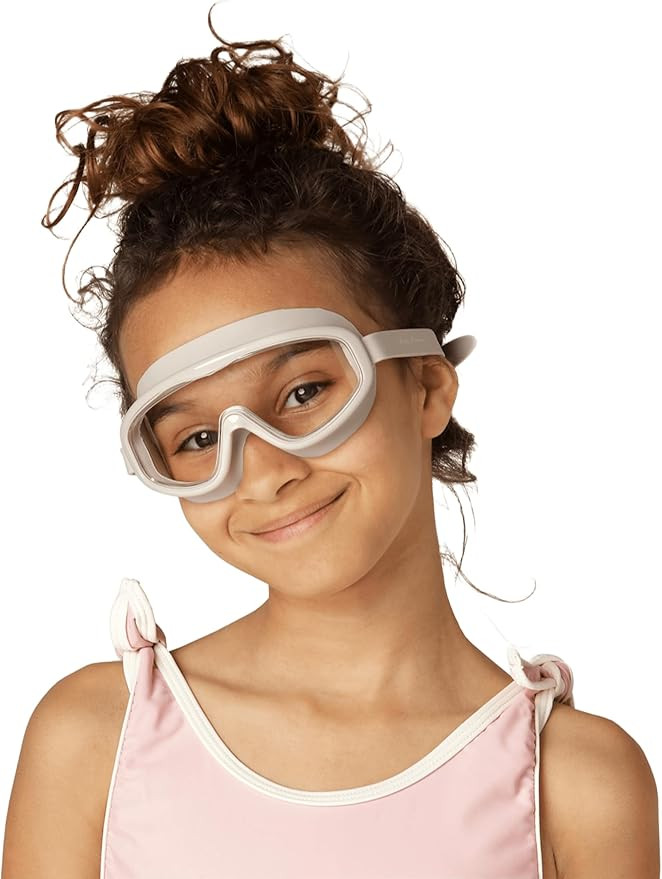 Petites Pommes Goggles Kids Ages 3-8 - Lightweight Silicone, Anti-Fog Wide Lens, Retro Design Swi... | Amazon (US)