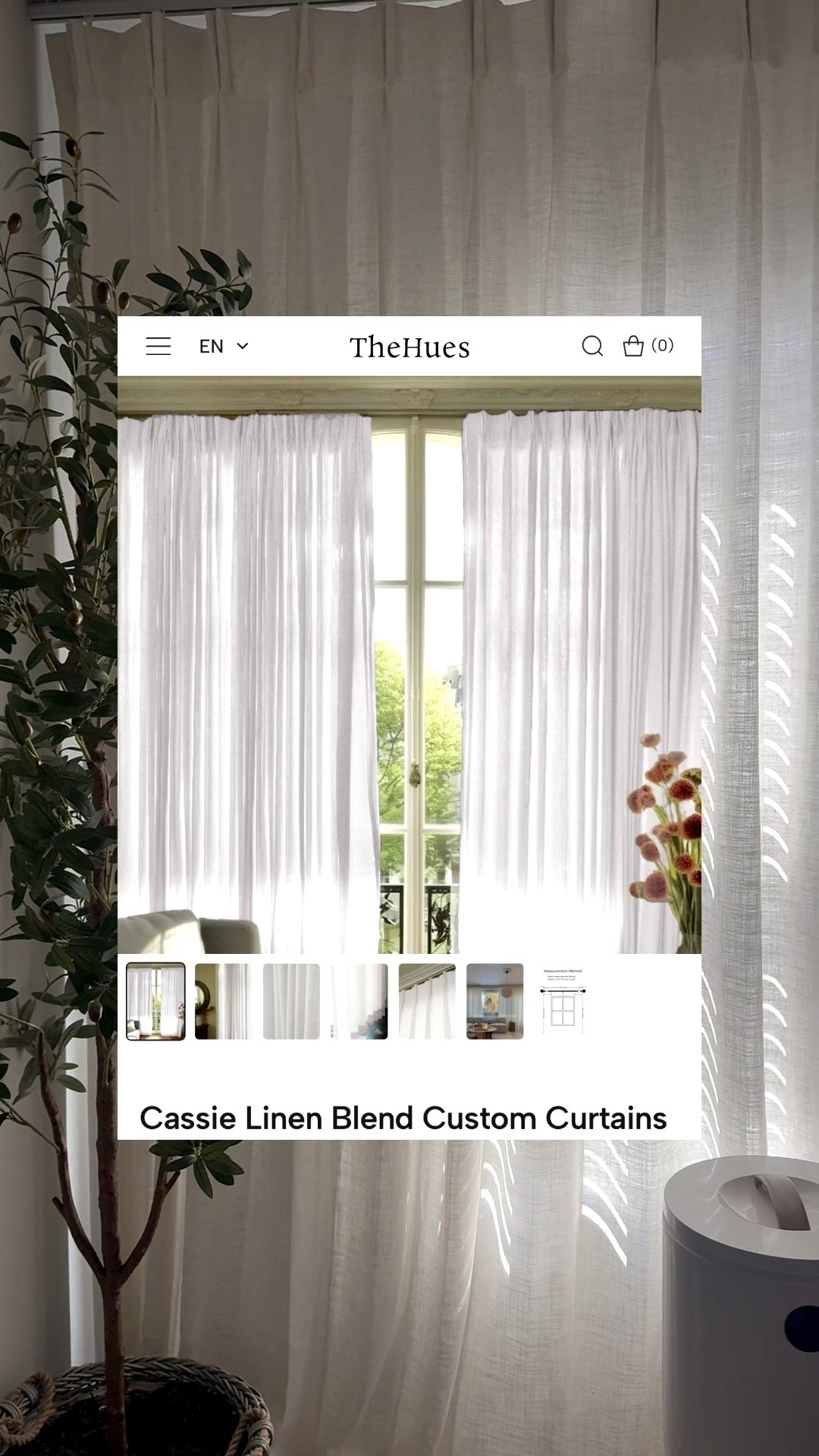 Where elegance rests! @thehues_home ✨💫 #thehues #customsurtains #homeimprovement 

#LTKvlog