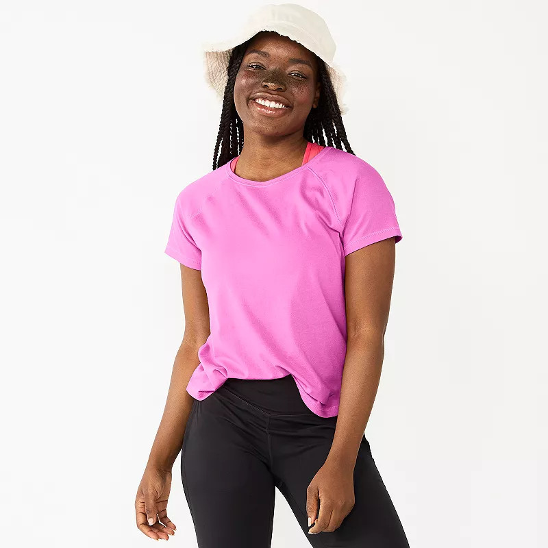 Women's Tek Gear® Core Raglan Tee | Kohl's