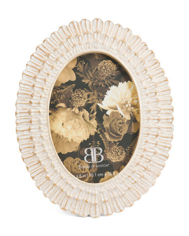 4x6 Layered Oval Table Top Picture Frame | TJ Maxx