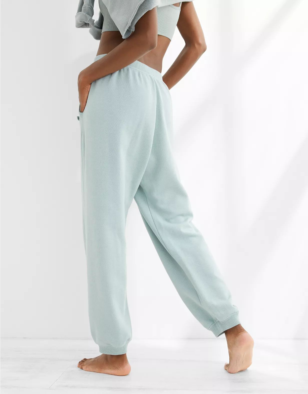 Aerie Fleece-Of-Mind Boyfriend Jogger | American Eagle Outfitters (US & CA)