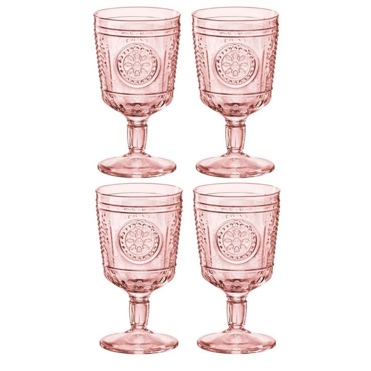Bormioli Rocco Romantic Stemware Drinking Glass, 4-Piece | Target