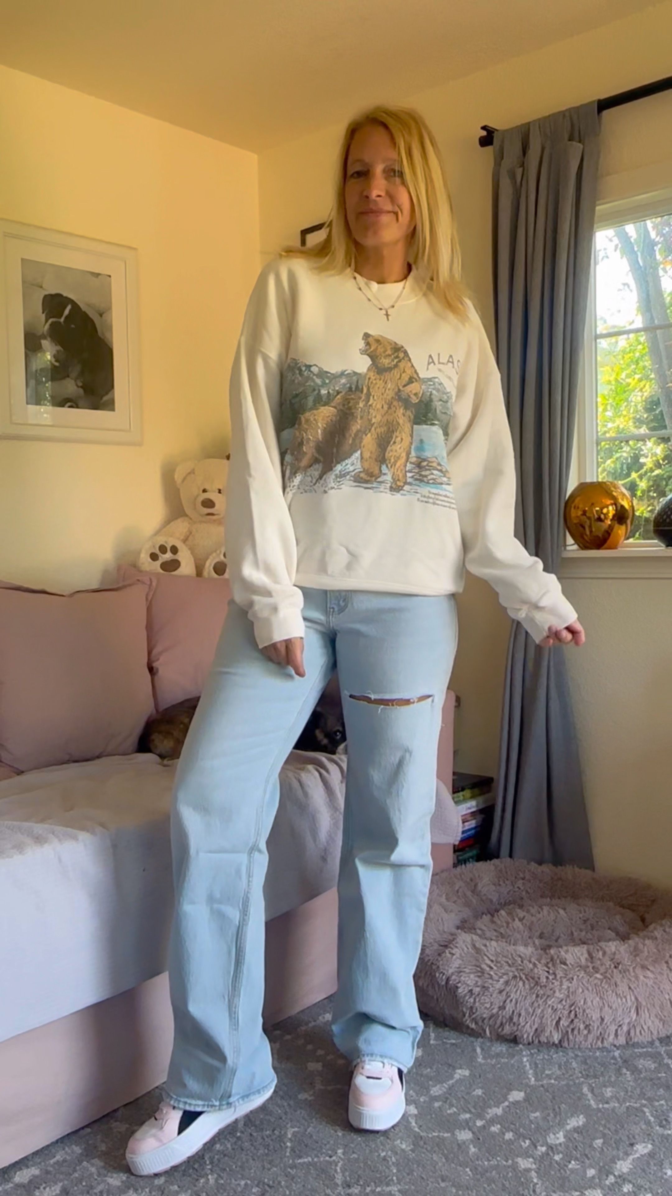 Love these items from Abercrombie! 

First jeans is 30xl
2nd jeans 29 long (sized down one size) 
sweatpants m tall
hoodie medium tall
sweathsirt medium


#LTKstyletip #LTKSale #LTKover40