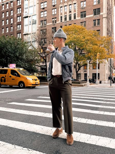 Some casual fall outfit inspo for the men in your life. Exact sweater & jacket aren’t available anymore, but we did our best to find alternatives! 

These trousers from Uniqlo are some of our favorites. They’re on sale now, and Uniqlo offers free hemming to boot  

#LTKSeasonal #LTKmens #LTKCyberWeek