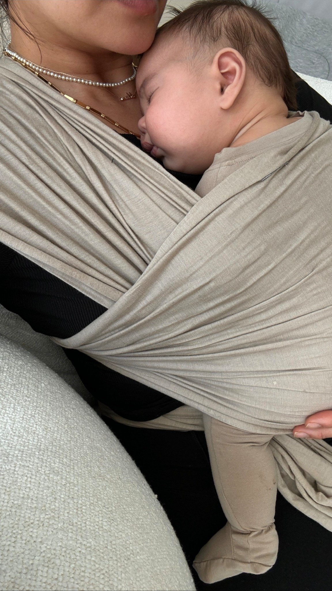 Baby must have - 100% recommend baby wearing. This one is so soft and cozy once I got the hang of it. It became my go to for fussy days in contact naps. Perfect for bonding and multitasking.


#LTKBaby #LTKSaleAlert #LTKHome