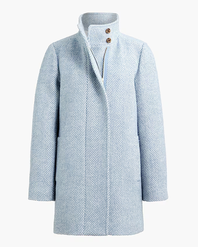 Herringbone city coat | J.Crew Factory