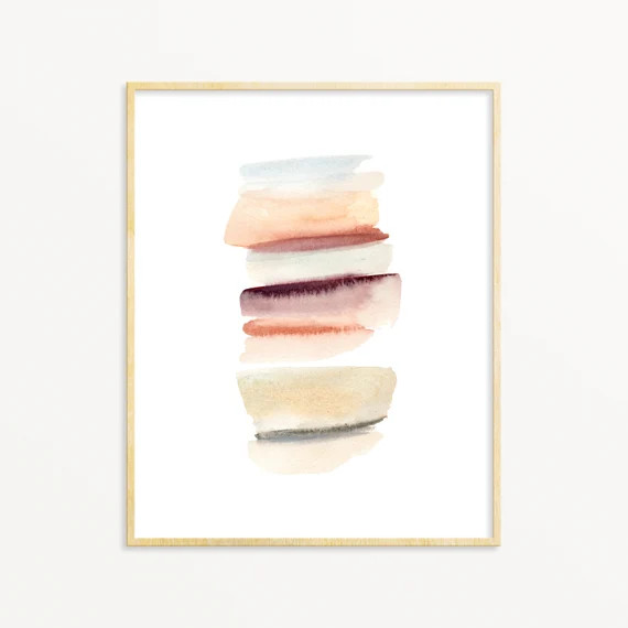 Abstract Art Print. Teen / Dorm Room Decor. Minimalist Abstract Modern Art. Modern Living Room Wa... | Etsy (US)