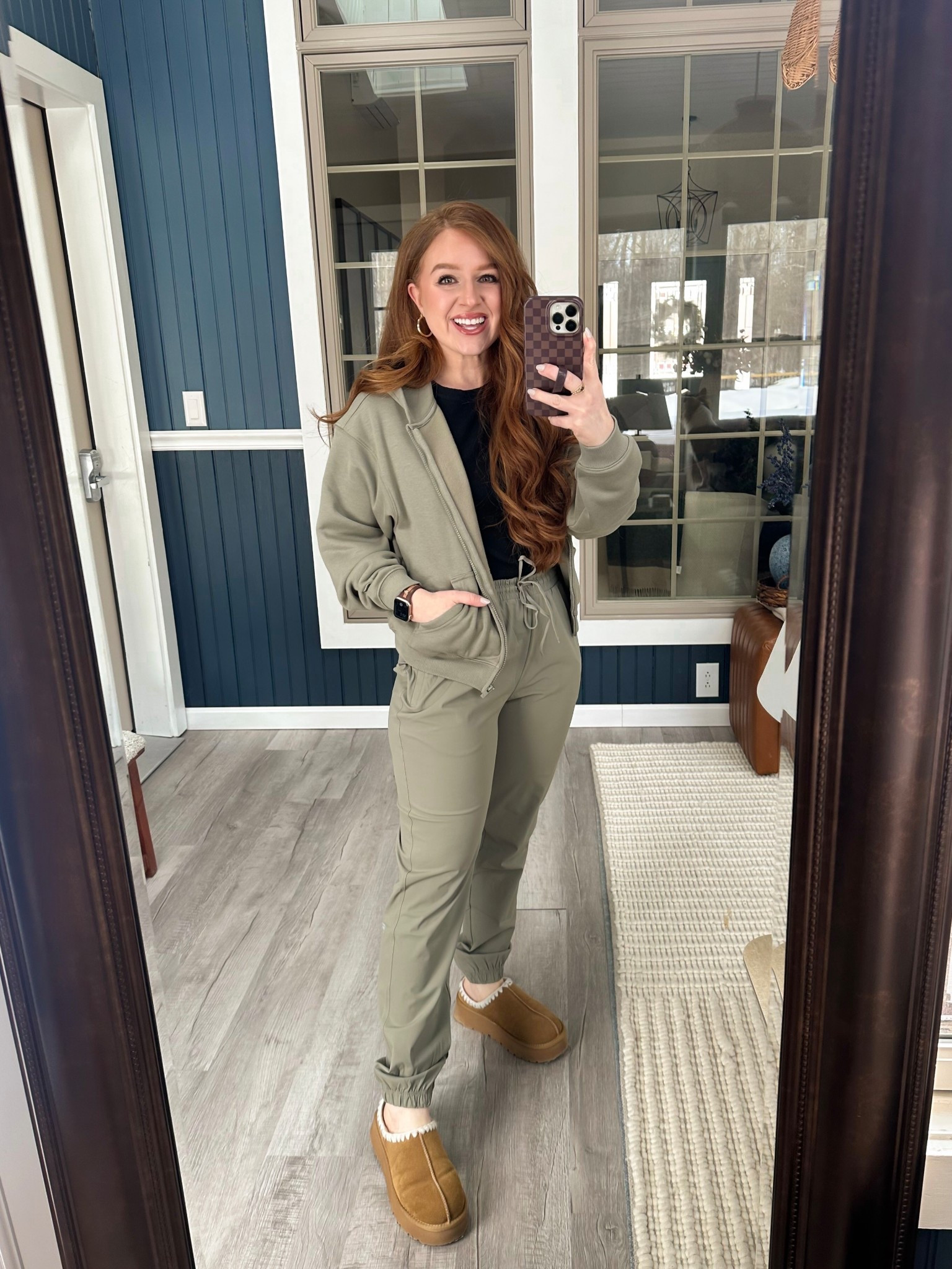 Fabletics set ! Small cropped hoodie and medium joggers 

#LTKHome #LTKActive #LTKfitnessgoals