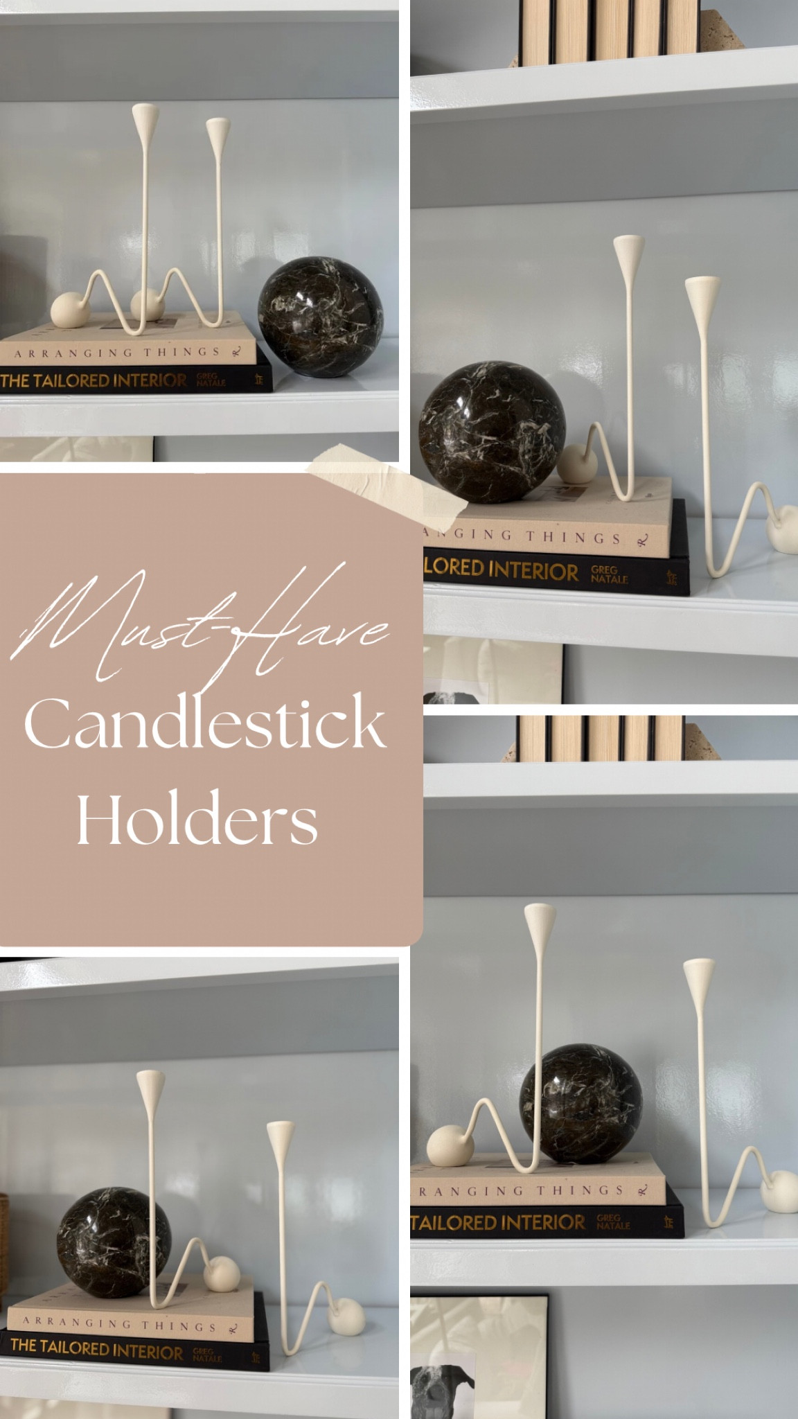 These candlestick holders from Sarah Sherman Samuel x Lulu and Georgia are a must-have styling staple piece for your home !! 

#LTKFindsUnder50 #LTKHome #LTKStyleTip
