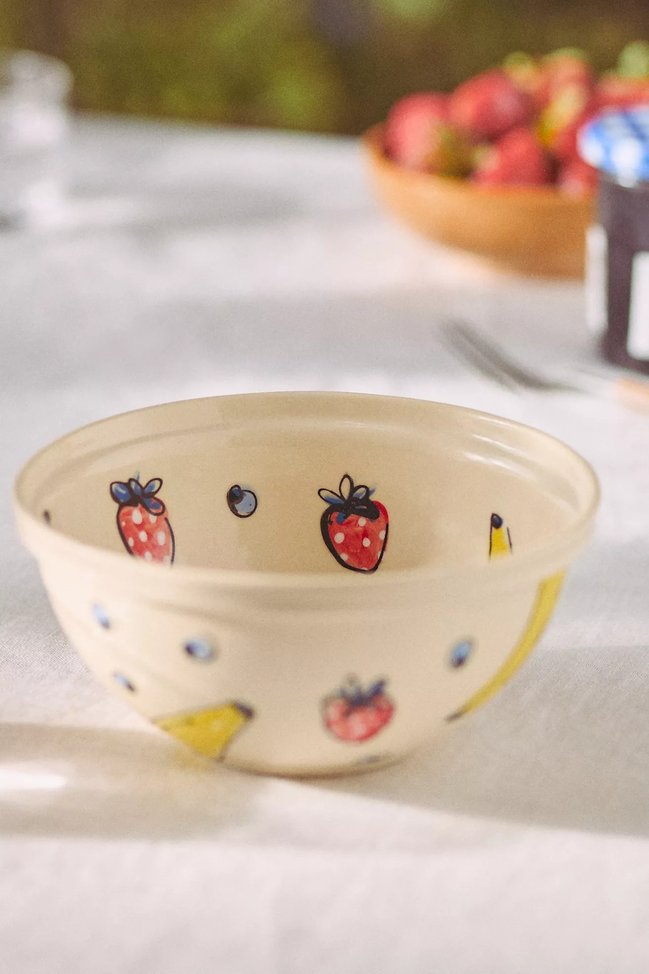 Rise and Shine Ceramic Cereal Bowl | Anthropologie (US)