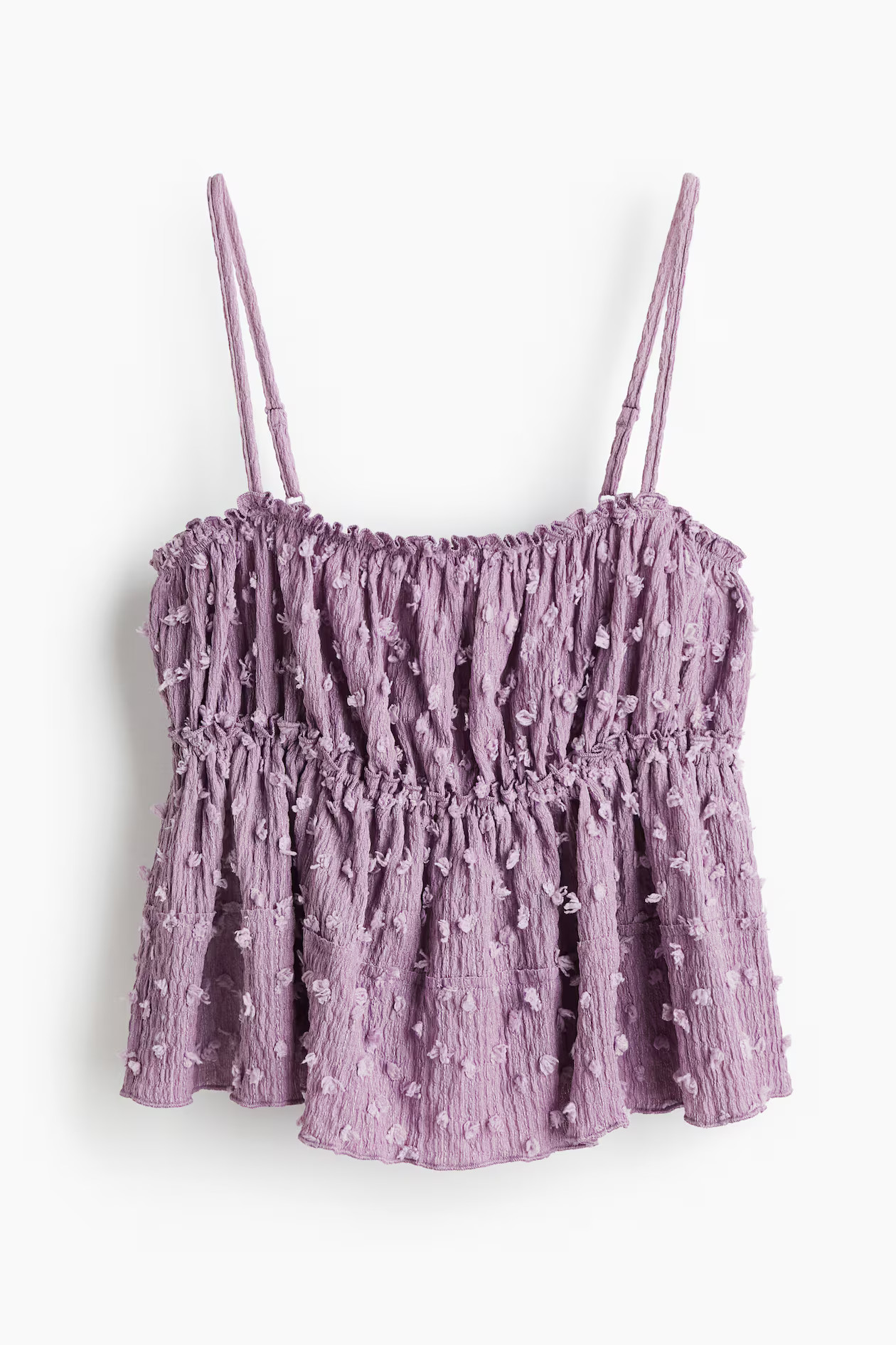 Textured jersey top | H&M (UK, MY, IN, SG, PH, TW, HK)