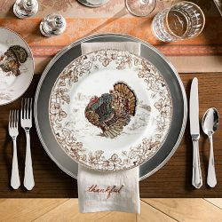 Plymouth Turkey Buffet Dinner Plates | Williams-Sonoma