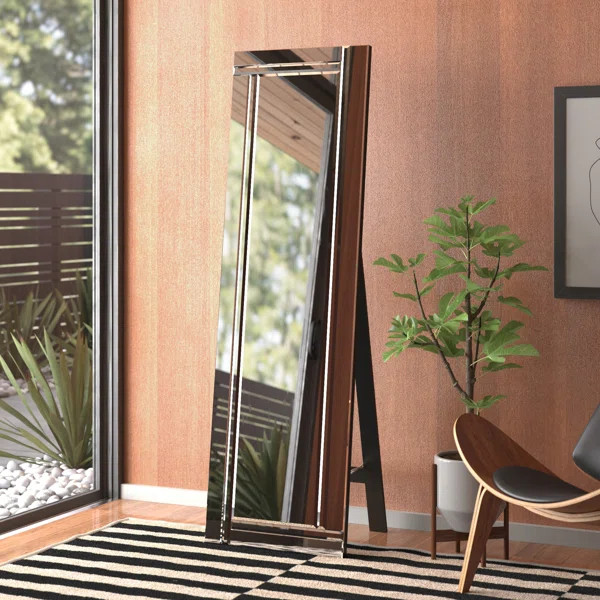 Modern Rectangle Floor Mirror | Wayfair North America