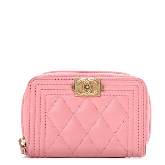 CHANEL

Lambskin Quilted Boy Zip Around Coin Purse Wallet Pink


3 | Fashionphile