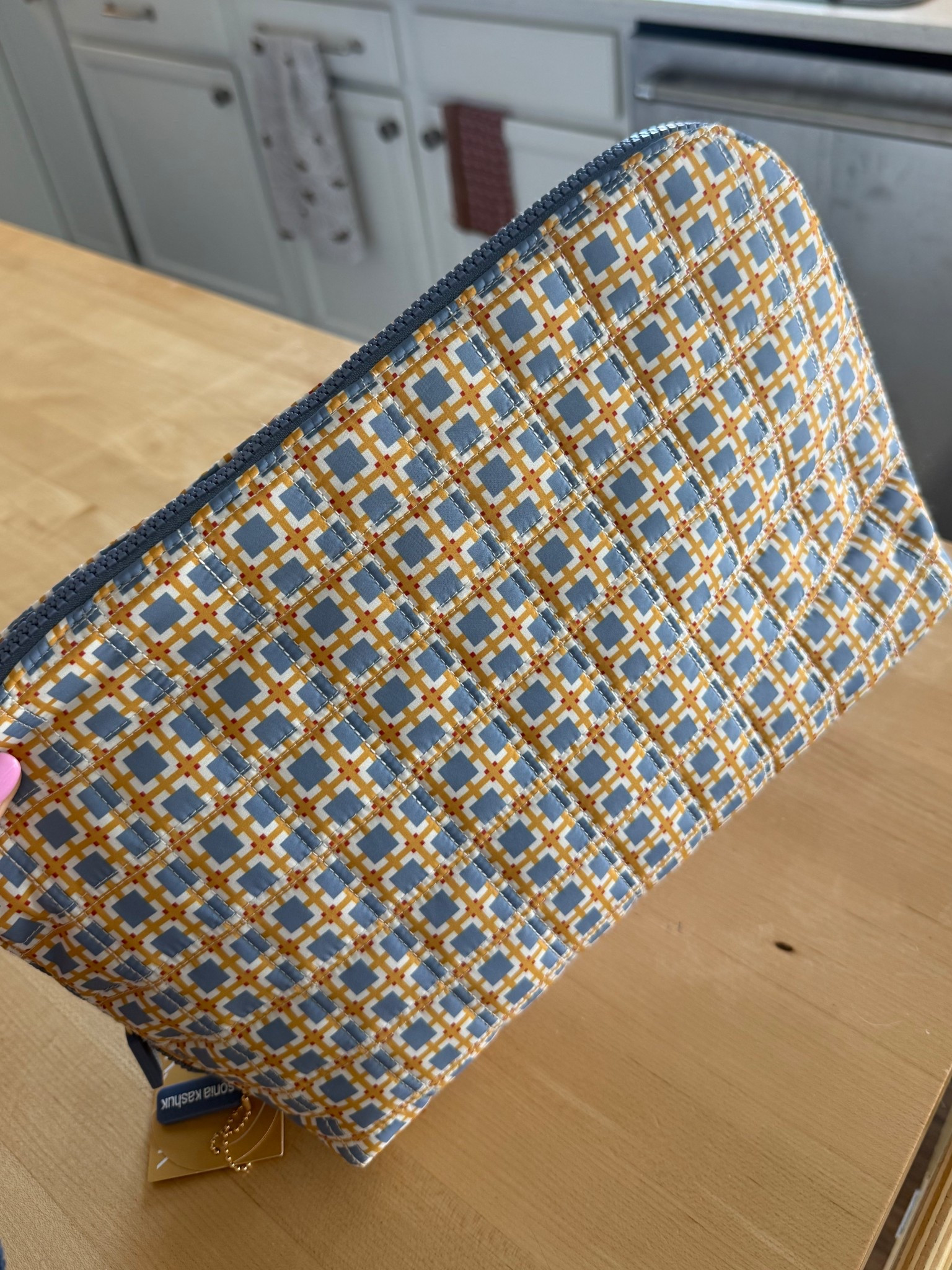 A MASSIVE bathroom bag for $20 yes please!! Has lots of pockets on the inside has well has a zipper pocket!! 