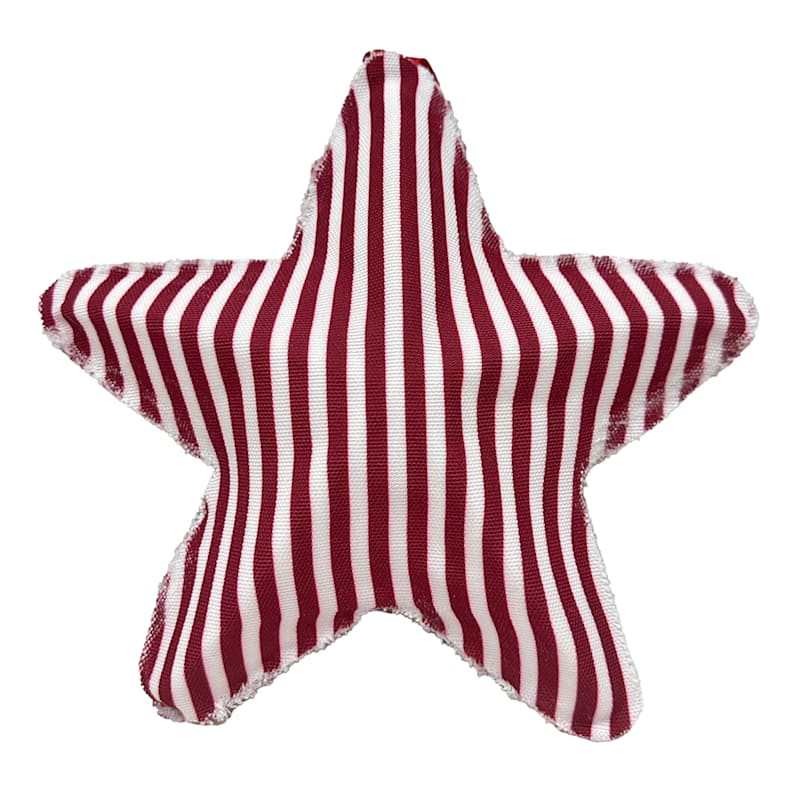 Shop all  Honeybloom




Homespun Patriotic Red Striped Fabric Wrapped Star, 8.5"








	
		
	... | At Home