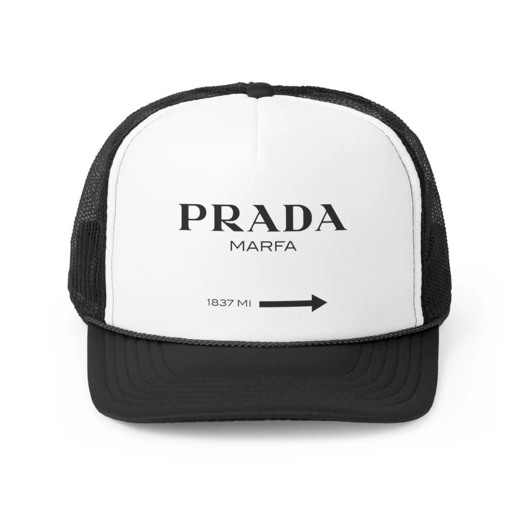 Prada Designer Preppy Trucker Caps - Etsy | Etsy (US)