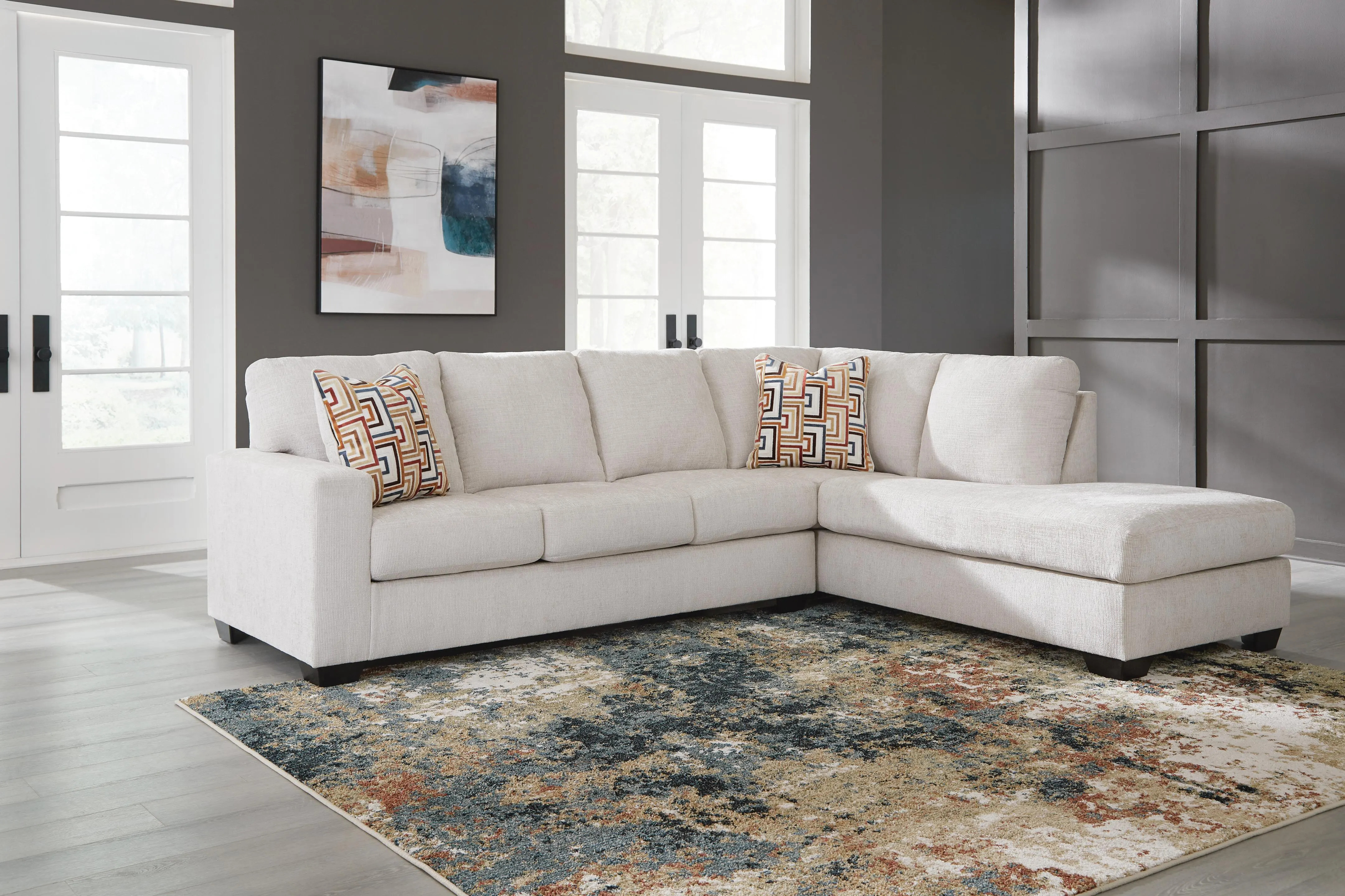 Aviemore 2-Piece Sectional with Chaise | Ashley