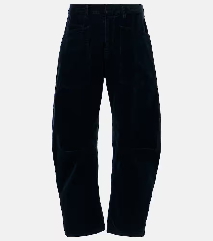 Nili Lotan Shon corduroy barrel-leg pants | Mytheresa (US/CA)